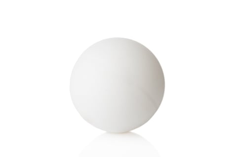 Custom printed ping pong ball