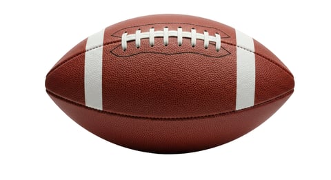 Custom printed football