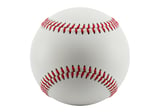 White baseball front