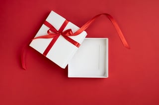Opened gift box